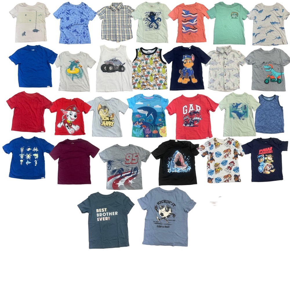 29 Shirt Sleeve/Tanks for Boys
